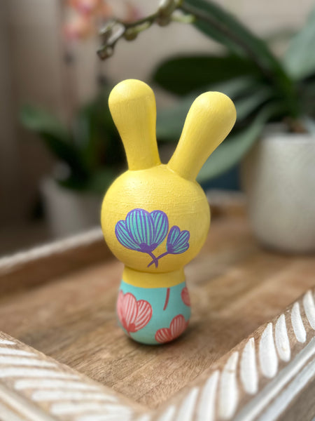 Bunny (light yellow/aqua)